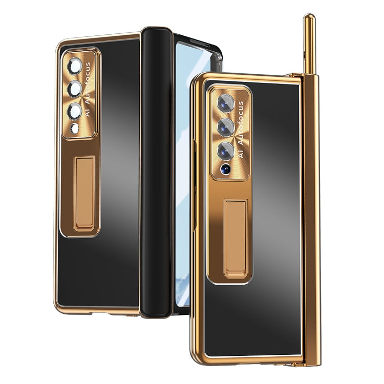 Aluminum Alloy Double Hinge Shockproof Phone Protective Case, For Samsung Galaxy Z Fold3 5G, For Samsung Galaxy Z Fold4