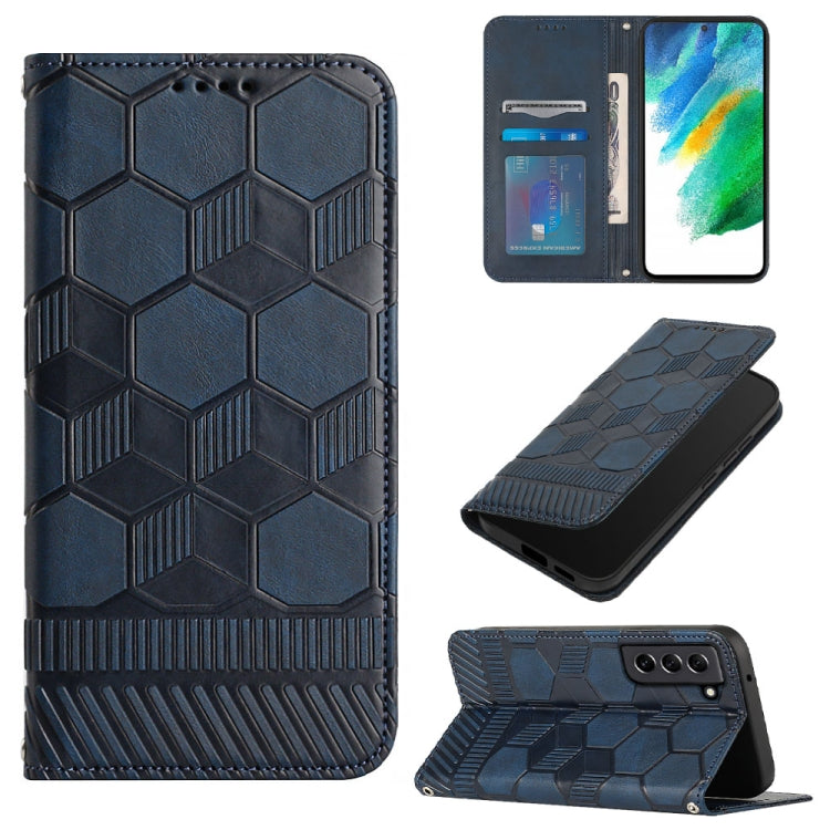 Football Texture Magnetic Leather Flip Phone Case, For Samsung Galaxy S21+ 5G, For Samsung Galaxy S21 Ultra 5G, For Samsung Galaxy S21 FE, For Samsung Galaxy S22 5G