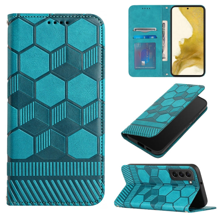 Football Texture Magnetic Leather Flip Phone Case, For Samsung Galaxy S21+ 5G, For Samsung Galaxy S21 Ultra 5G, For Samsung Galaxy S21 FE, For Samsung Galaxy S22 5G