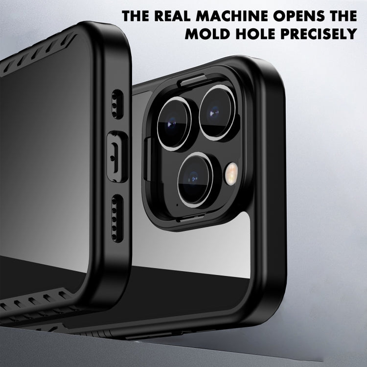 iPAKY Shockproof PC + TPU Protective Phone Case For iPhone 14 Pro(Black)