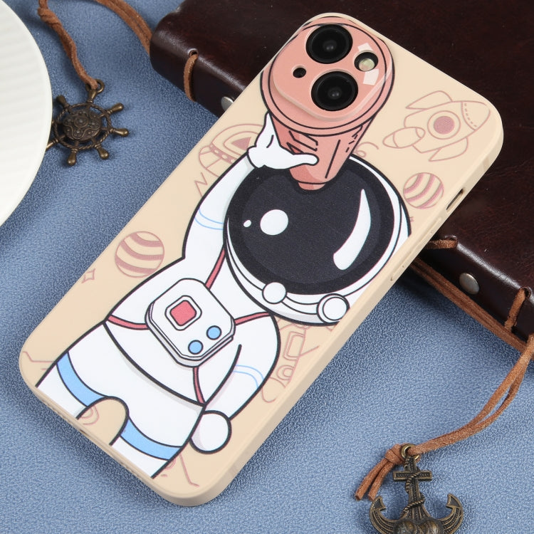 Spaceman Binoculars Phone Case, For iPhone 14, For iPhone 14 Pro, For iPhone 14 Plus, For iPhone 14 Pro Max