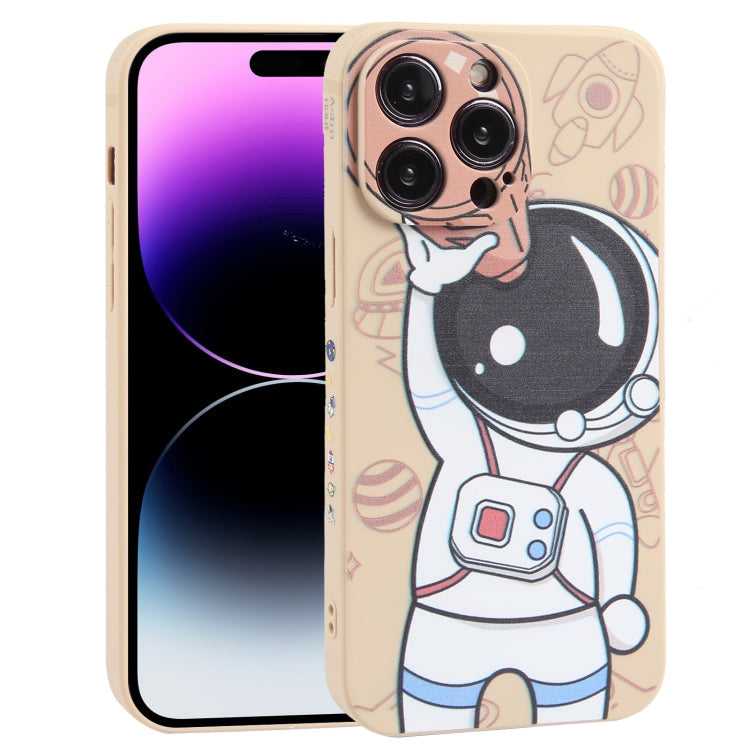 Spaceman Binoculars Phone Case, For iPhone 14 Plus, For iPhone 14 Pro Max, For iPhone 14, For iPhone 14 Pro