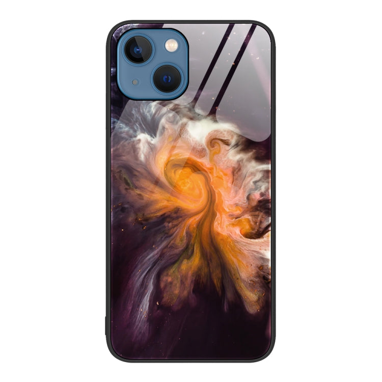 Marble Pattern Glass Protective Phone Case, For iPhone 13 Pro Max, For iPhone 13 Pro, For iPhone 13