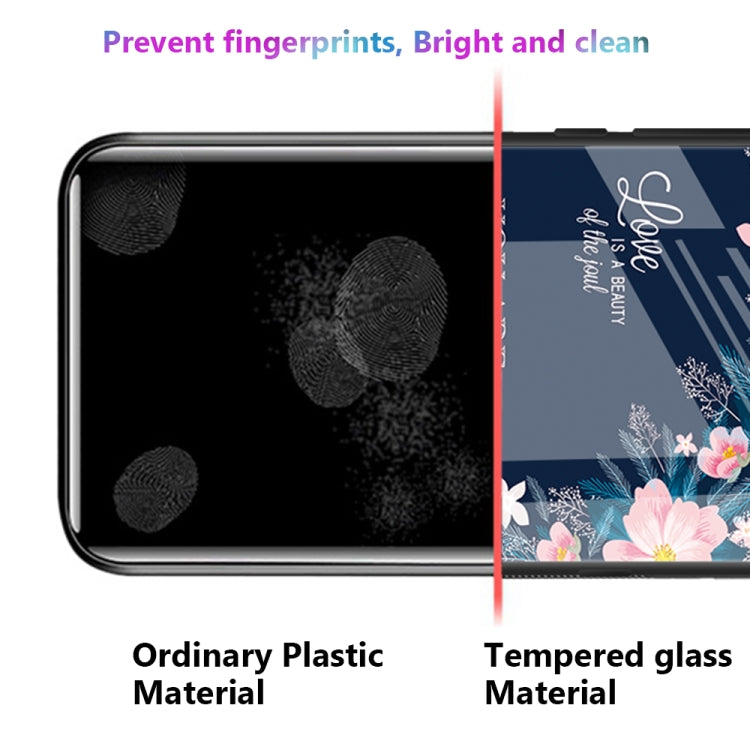 Colorful Painted Glass Phone Case, For iPhone 13 Pro Max
