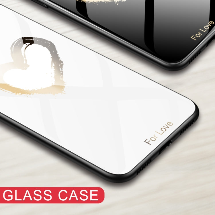 Colorful Painted Glass Phone Case, For iPhone 13