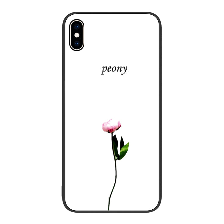 Colorful Painted Glass Phone Case, For iPhone XS Max