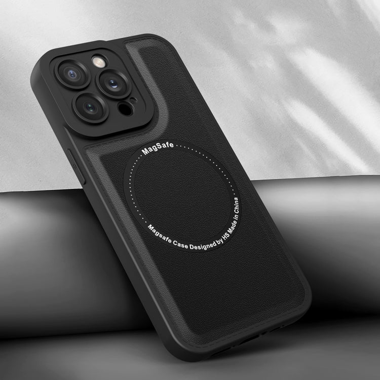 Magsafe Magnetic Plain Leather Phone Case, For iPhone 14, For iPhone 14 Plus, For iPhone 14 Pro, For iPhone 14 Pro Max, For iPhone 13, For iPhone 13 Pro