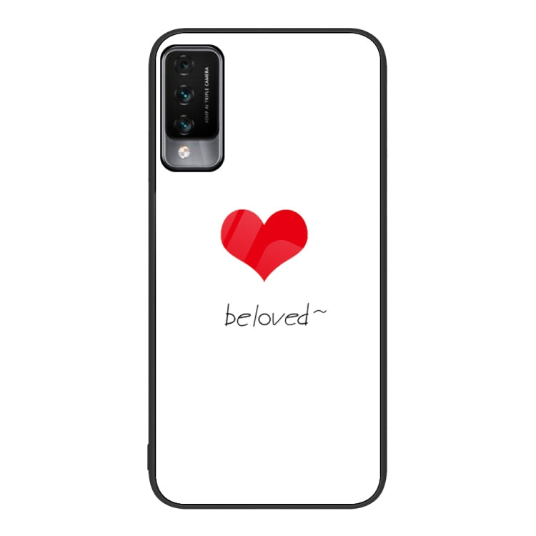 Colorful Painted Glass Phone Case, For Huawei Maimang 7