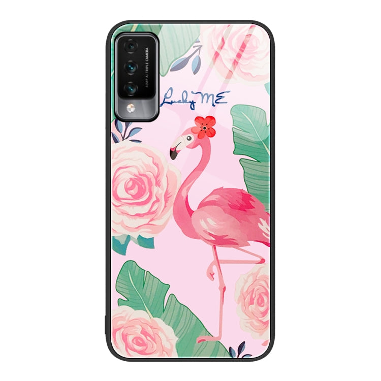 Colorful Painted Glass Phone Case, For Huawei Maimang 7