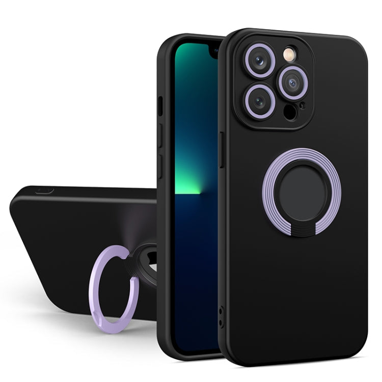 Contrast Color TPU Holder Phone Case, For iPhone 13, For iPhone 13 Pro, For iPhone 13 Pro Max