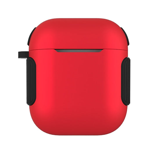 2 in 1 Matte Texture Contrast Color PC + TPU Earphone Case, For AirPods 2 / 1, For AirPods 3