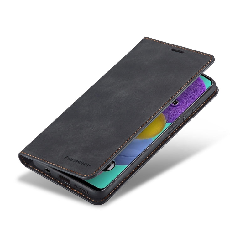 Forwenw Dream Series Oil Edge Strong Magnetism Horizontal Flip Leather Case with Holder & Card Slots & Wallet & Photo Frame, For Galaxy A51, For Galaxy A71, For Xiaomi Redmi Note 8 Pro, For Xiaomi Redmi Note 8, For Galaxy S20, For Galaxy S20 Plus