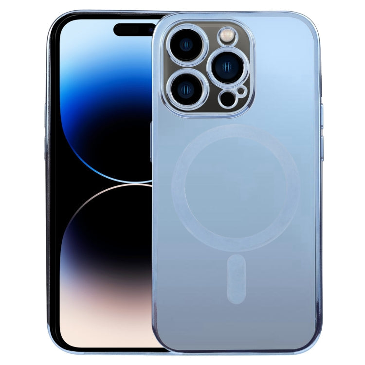 MagSafe Electroplating Straight TPU Phone Case, For iPhone 14 Pro, For iPhone 14 Pro Max