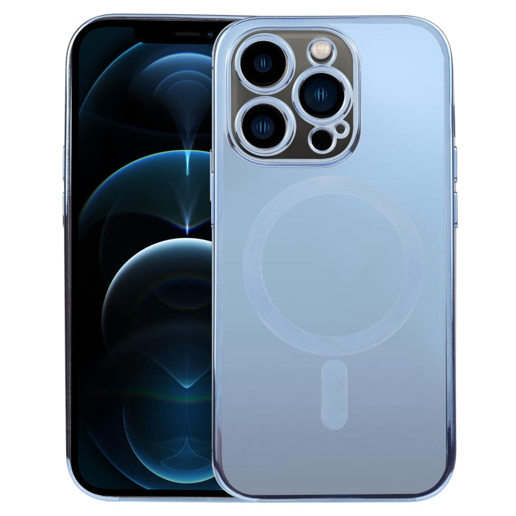 MagSafe Electroplating Straight TPU Phone Case, For iPhone 12 Pro, For iPhone 12 Pro Max