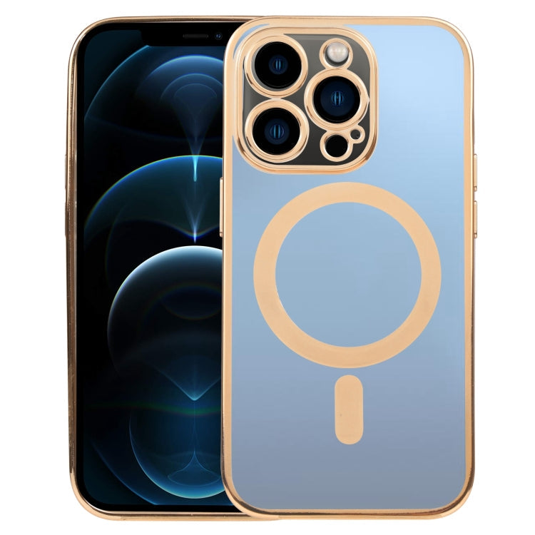 MagSafe Electroplating Straight TPU Phone Case, For iPhone 12 Pro, For iPhone 12 Pro Max