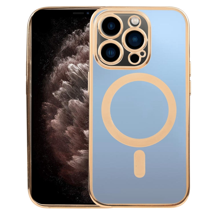 MagSafe Electroplating Straight TPU Phone Case, For iPhone 11 Pro Max