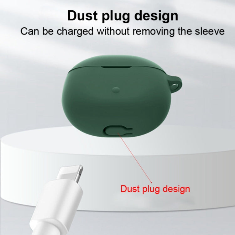 Pure Color Bluetooth Earphone Silicone Case, For SoundPEATS Air3-Deluxe