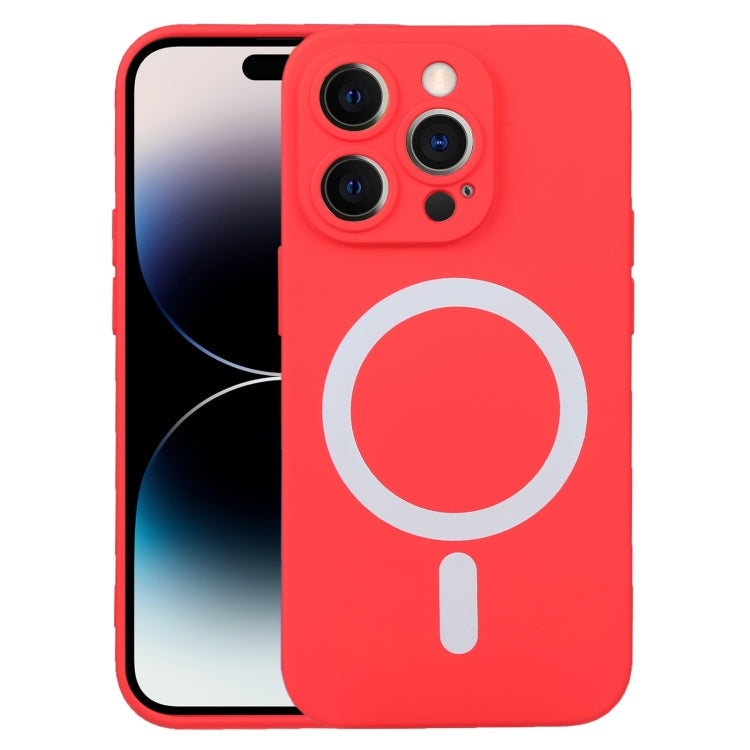 Liquid Silicone Magsafe Phone Case, For iPhone 14 Plus, For iPhone 14 Pro Max