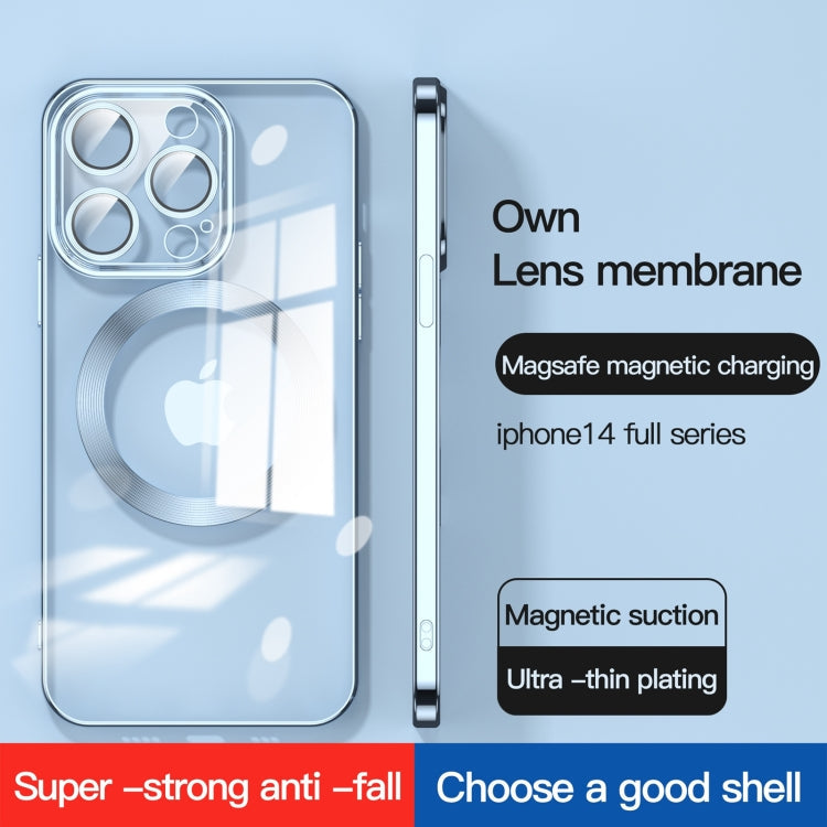 Lens Protector MagSafe Electroplated Phone Case, For iPhone 14, For iPhone 14 Pro Max, For iPhone 14 Pro