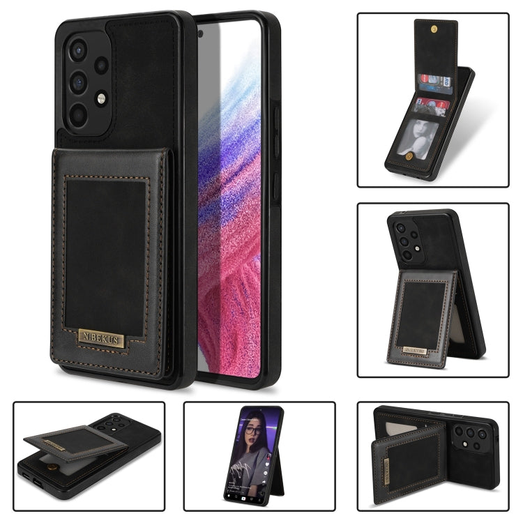 N.Bekus Vertical Flip Card Slot RFID Phone Case, For Samsung Galaxy A12 5G, For Samsung Galaxy A51 4G, For Samsung Galaxy A71 4G, For Samsung Galaxy A53 5G, For Samsung Galaxy A52s / A52 5G