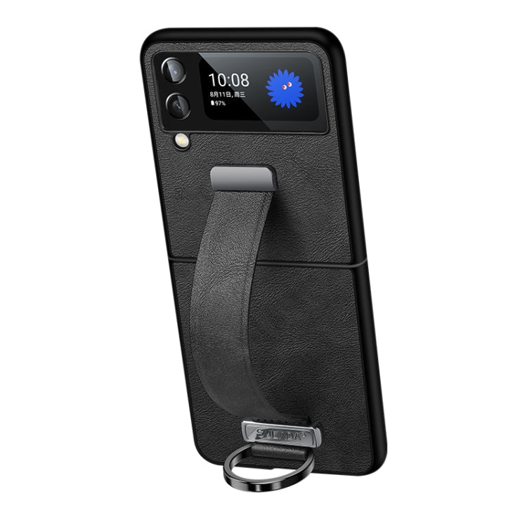SULADA Cool Series PC + Leather Texture Skin Feel Shockproof Phone Case, For Samsung Galaxy Z Fold4, For Samsung Galaxy Z Flip4