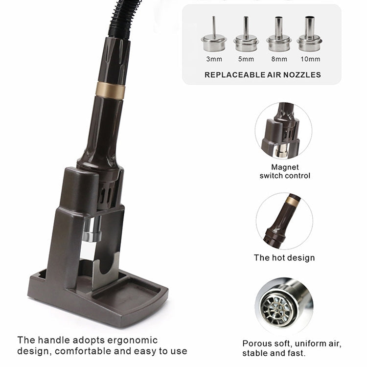BAKU BA-9852 Digital ESD Hot Air Gun Soldering Station Welding Solder Iron(EU Plug)