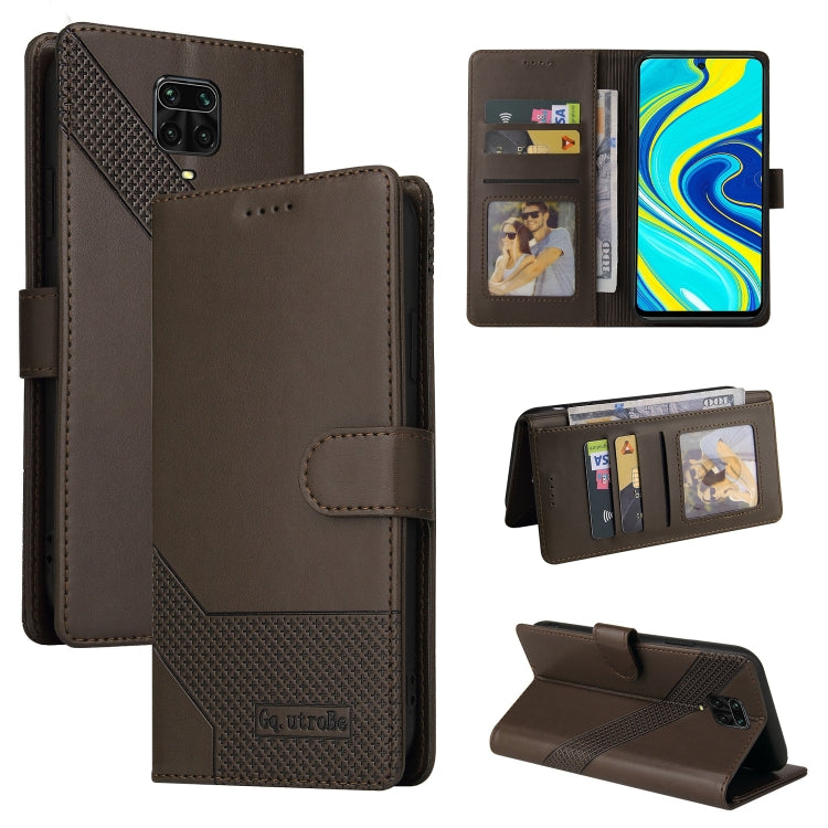 GQUTROBE Skin Feel Magnetic Leather Phone Case, For Xiaomi Redmi K20, For Xiaomi Redmi Note 9 Pro, For Xiaomi Redmi Note 9T, For Xiaomi Redmi Note 8 Pro