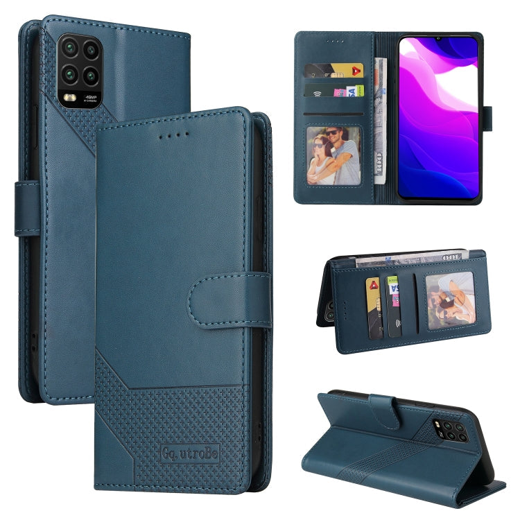 GQUTROBE Skin Feel Magnetic Leather Phone Case, For Xiaomi Mi 10 Lite, For Xiaomi Mi 11 Lite, For Xiaomi Poco F3, For Xiaomi Poco X3 NFC