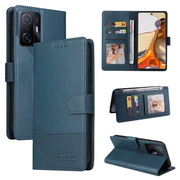 GQUTROBE Skin Feel Magnetic Leather Phone Case, For Xiaomi Mi 10T Lite, For Xiaomi Mi 10T Pro, For Xiaomi Mi 11, For Xiaomi 11T / 11T Pro