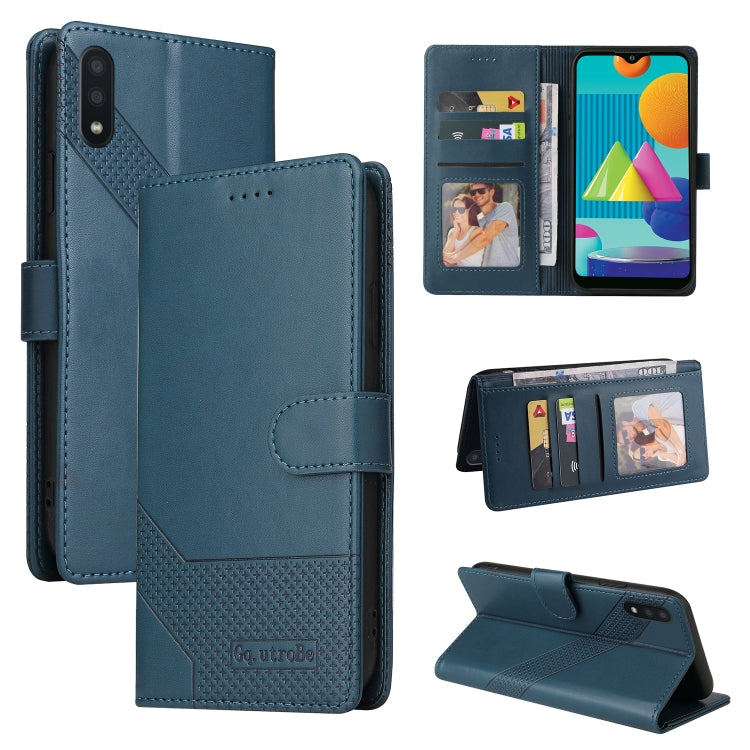 GQUTROBE Skin Feel Magnetic Leather Phone Case, For Samsung Galaxy A23, For Samsung Galaxy A02, For Samsung Galaxy A02s, For Samsung Galaxy A03s