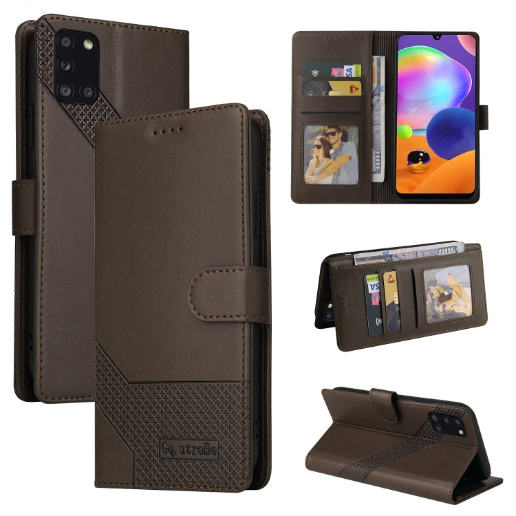 GQUTROBE Skin Feel Magnetic Leather Phone Case, For Samsung Galaxy A22 4G, For Samsung Galaxy A22 5G, For Samsung Galaxy A31, For Samsung Galaxy A32 4G