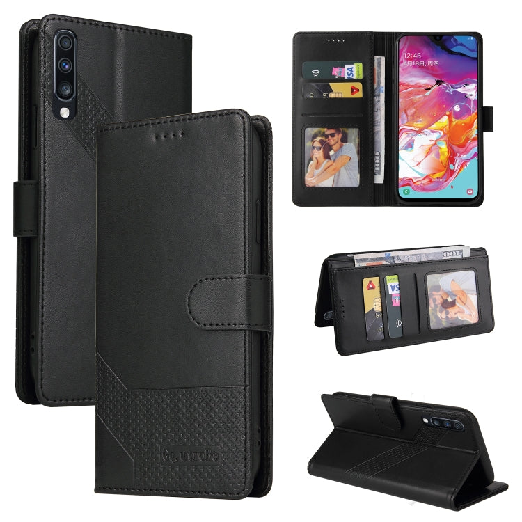 GQUTROBE Skin Feel Magnetic Leather Phone Case, For Samsung Galaxy A53 5G, For Samsung Galaxy A70, For Samsung Galaxy A71 4G, For Samsung Galaxy A71 5G
