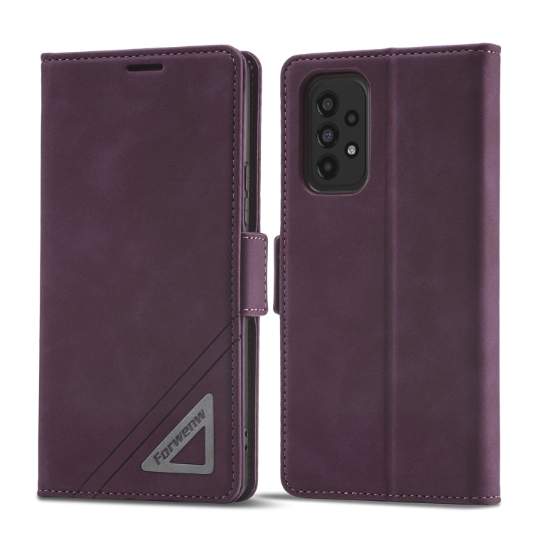 Forwenw Dual-side Buckle Leather Phone Case, For Samsung Galaxy A23 / F23 / M23, For Samsung Galaxy A33 5G, For Samsung Galaxy A53 5G, For Samsung Galaxy A73 5G