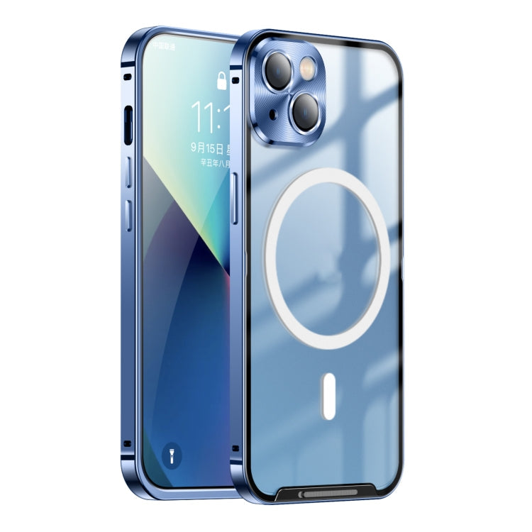 Frosted Metal Phone Case with Magnetic, For iPhone 13 Pro Max, For iPhone 14, For iPhone 14 Plus, For iPhone 14 Pro, For iPhone 14 Pro Max