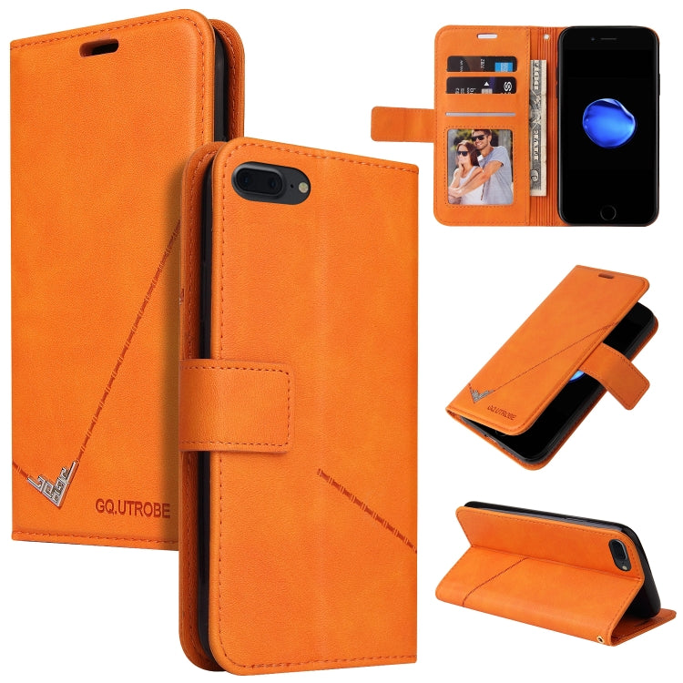 GQUTROBE Right Angle Leather Phone Case, For iPhone XS Max, For iPhone 7 Plus / 8 Plus, For iPhone 7 / 8 / SE 2020 / SE 2022, For iPhone 6 Plus / 6s Plus