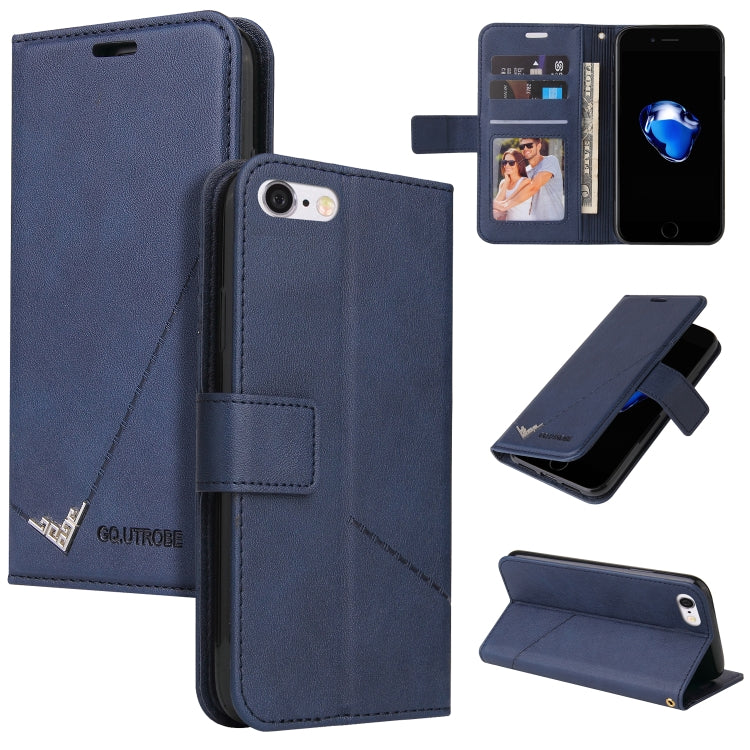 GQUTROBE Right Angle Leather Phone Case, For iPhone XS Max, For iPhone 7 Plus / 8 Plus, For iPhone 7 / 8 / SE 2020 / SE 2022, For iPhone 6 Plus / 6s Plus