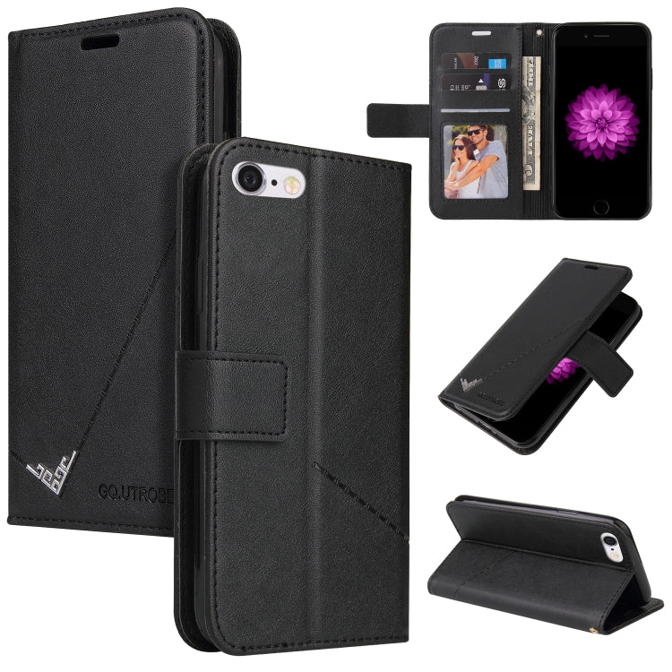 GQUTROBE Right Angle Leather Phone Case, For iPhone 6 / 6S