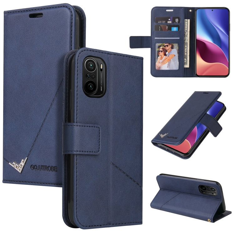 GQUTROBE Right Angle Leather Phone Case, For Xiaomi Poco F3, For Xiaomi Mi 11, For Xiaomi Mi Note 10, For Xiaomi Poco X3 NFC