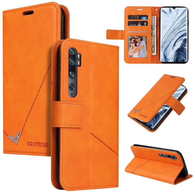 GQUTROBE Right Angle Leather Phone Case, For Xiaomi Poco F3, For Xiaomi Mi 11, For Xiaomi Mi Note 10, For Xiaomi Poco X3 NFC