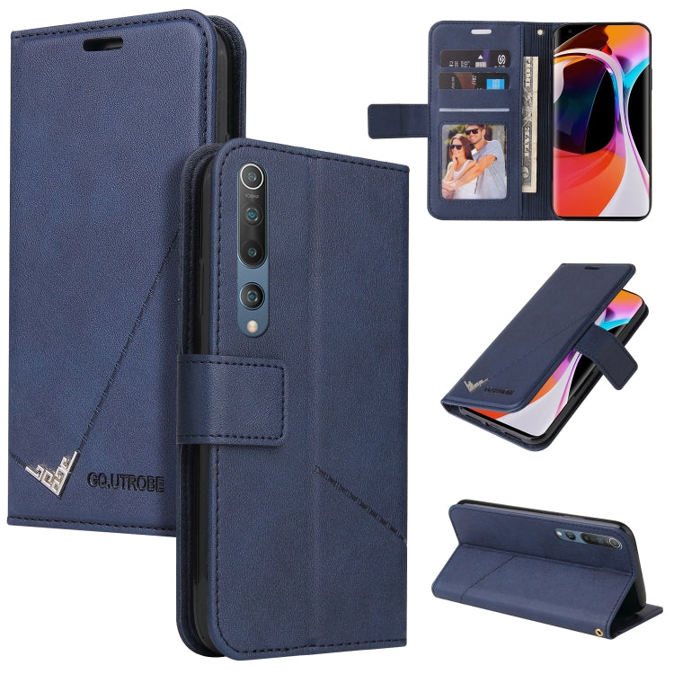 GQUTROBE Right Angle Leather Phone Case, For Xiaomi Mi 10T 5G, For Xiaomi Mi 10 5G, For Xiaomi Mi 10 Ultra, For Xiaomi Mi 10 Lite 5G