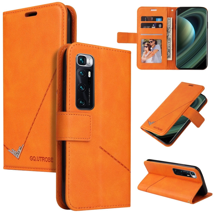 GQUTROBE Right Angle Leather Phone Case, For Xiaomi Mi 10T 5G, For Xiaomi Mi 10 5G, For Xiaomi Mi 10 Ultra, For Xiaomi Mi 10 Lite 5G