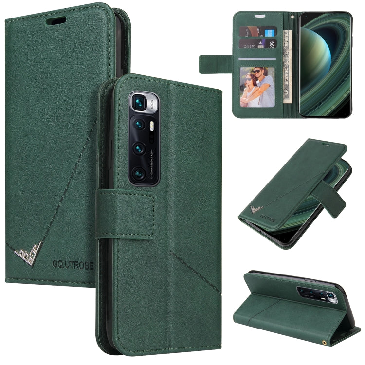 GQUTROBE Right Angle Leather Phone Case, For Xiaomi Mi 10T 5G, For Xiaomi Mi 10 5G, For Xiaomi Mi 10 Ultra, For Xiaomi Mi 10 Lite 5G
