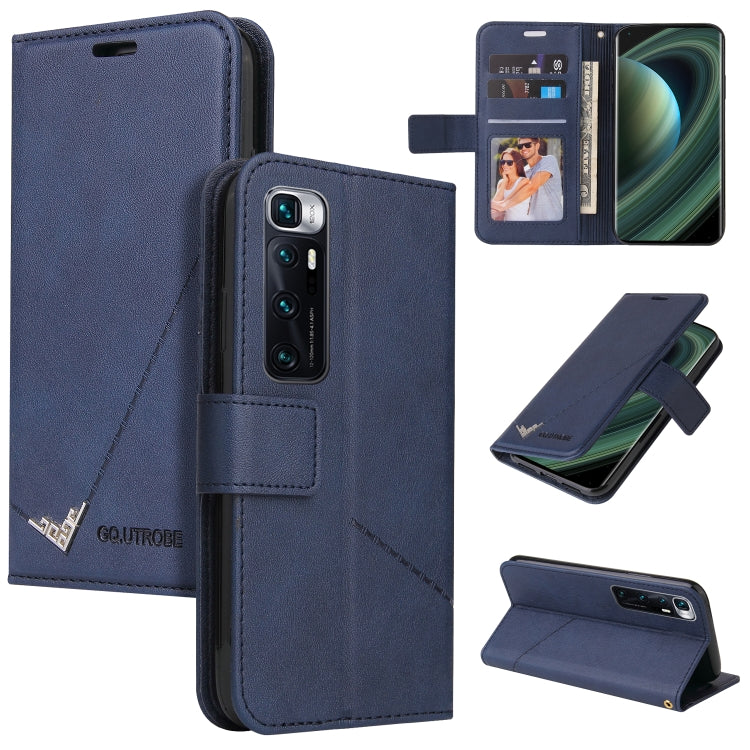 GQUTROBE Right Angle Leather Phone Case, For Xiaomi Mi 10T 5G, For Xiaomi Mi 10 5G, For Xiaomi Mi 10 Ultra, For Xiaomi Mi 10 Lite 5G