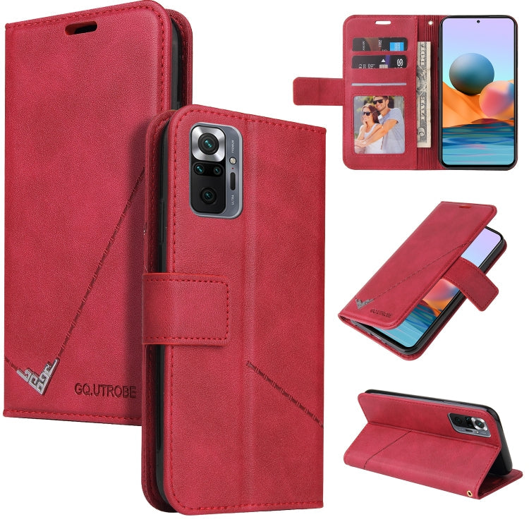 GQUTROBE Right Angle Leather Phone Case, For Xiaomi Mi A3, For Xiaomi Redmi Note 10 Pro Max, For Xiaomi Redmi Note 10 5G, For Xiaomi Redmi Note 10