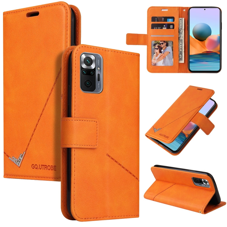 GQUTROBE Right Angle Leather Phone Case, For Xiaomi Mi A3, For Xiaomi Redmi Note 10 Pro Max, For Xiaomi Redmi Note 10 5G, For Xiaomi Redmi Note 10