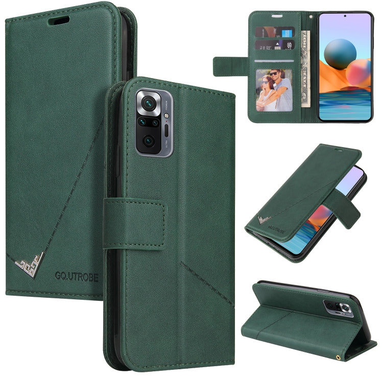GQUTROBE Right Angle Leather Phone Case, For Xiaomi Mi A3, For Xiaomi Redmi Note 10 Pro Max, For Xiaomi Redmi Note 10 5G, For Xiaomi Redmi Note 10