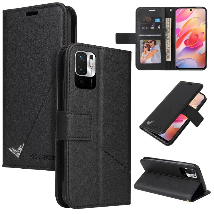 GQUTROBE Right Angle Leather Phone Case, For Xiaomi Mi A3, For Xiaomi Redmi Note 10 Pro Max, For Xiaomi Redmi Note 10 5G, For Xiaomi Redmi Note 10