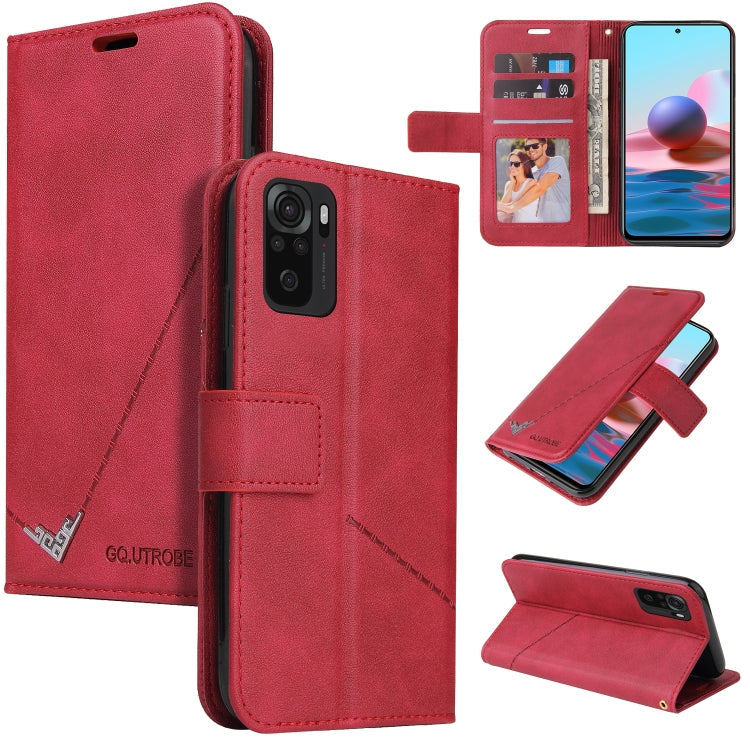 GQUTROBE Right Angle Leather Phone Case, For Xiaomi Mi A3, For Xiaomi Redmi Note 10 Pro Max, For Xiaomi Redmi Note 10 5G, For Xiaomi Redmi Note 10