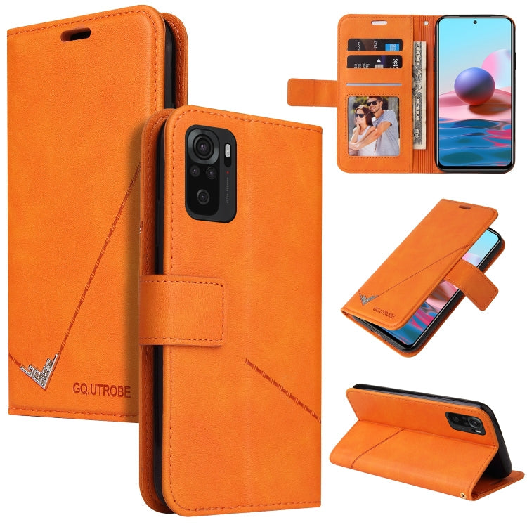 GQUTROBE Right Angle Leather Phone Case, For Xiaomi Mi A3, For Xiaomi Redmi Note 10 Pro Max, For Xiaomi Redmi Note 10 5G, For Xiaomi Redmi Note 10