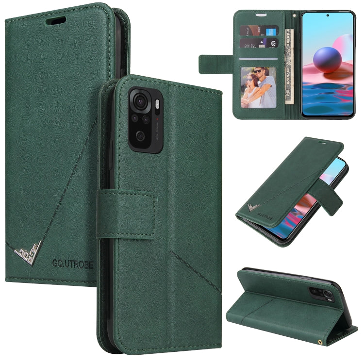 GQUTROBE Right Angle Leather Phone Case, For Xiaomi Mi A3, For Xiaomi Redmi Note 10 Pro Max, For Xiaomi Redmi Note 10 5G, For Xiaomi Redmi Note 10